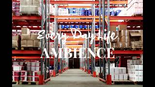 Warehouse Ambience with forklifts trucks and industrial sounds  10 hours audio [upl. by Zoie]