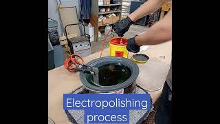 electropolishing process electroplating Steel [upl. by Leyameg595]