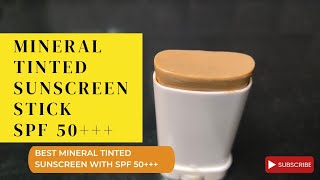 Mineral tinted sunscreen stick with spf 50Sunscreen stick recipeHow to make sunscreen at home [upl. by Tammy]