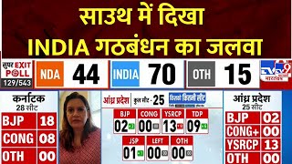 Exit Poll 2024 South में दिखा INDIA Alliance का जलवा  Lok Sabha Election 2024  Congress [upl. by Glorianna]