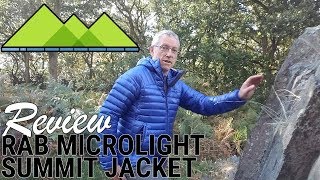 Rab Microlight Summit Jacket Review [upl. by Nelluc]