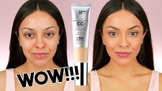 IT COSMETICS CC CREAM FIRST IMPRESSION I finally tried it and OMG  TrinaDuhra [upl. by Ossy]