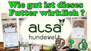 Alsa Hundefutter  Wie gut ist es wirklich 🤔  Hundefuttertest Alsa Futter  getreidefrei Alsa [upl. by Bottali]