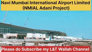 Navi Mumbai International Airport Limited  adaniadaniprojectprojecttrending navimumbaiairport [upl. by Kelcy525]