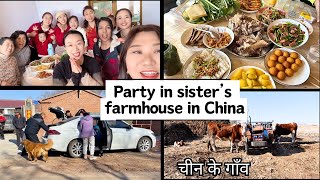 RURAL FARM LIFE in China I Lunch in village [upl. by Ave]