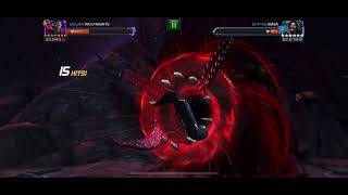 MCoC Symbiote Supreme vs The Serpent on node 43 Hazard shiftincinerateshock aggression prowess [upl. by Iggep364]