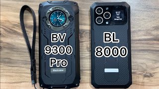 Blackview BL8000 5G vs Blackview BV 9300 Pro 4G [upl. by Meeka492]