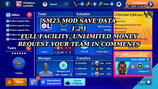 SM 25 mod save data v 121 FULL FACILITY  UNLIMITED MONEY 14 [upl. by Tegdirb]