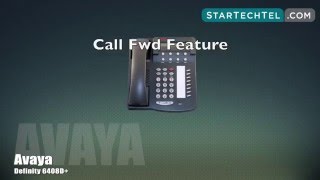 How To Use Call Forwarding On The Avaya Definity 6408D Phone [upl. by Modie]