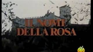 IL NOME DELLA ROSA parodia con Gianfranco DAngelo e Ezio Greggio anni 80 [upl. by Edra122]