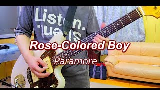 RoseColored Boy  Paramore Guitar Cover [upl. by Anaili]