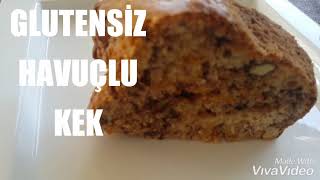 Glutensiz Havuçlu Kek  Gluten free Carrot Cake🍴 [upl. by Nelubez]