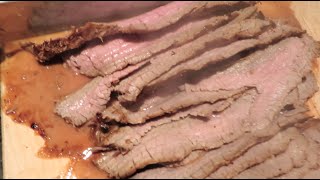 AMAZING FLANK STEAK MARINADE RECIPE [upl. by Ellerrehc]