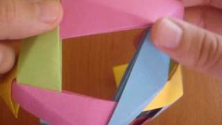 origami dodecahedron [upl. by Yrehcaz]