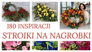 DEKORACJE NA CMENTARZ  GRAVE DECORATIONS INSPIRATIONS [upl. by Syhr]