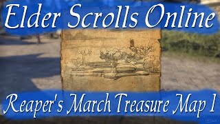 Reapers March Treasure Map 1 Elder Scrolls Online [upl. by Nnahaid]