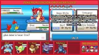 LP Pokémon Oro HeartGold Episodio 14  El Gyarados rojo antes conocido como Manco [upl. by Eirelam]