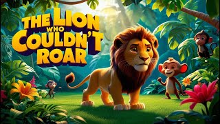 The Lion Who Couldnt Roar  Heartwarming Story About Courage for Kids 🦁🌿kidsentertainment story [upl. by Nnylatsyrc55]