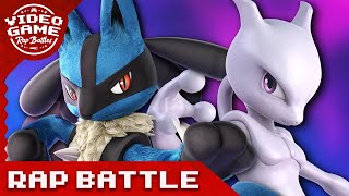 Lucario vs Mewtwo  Pokemon Rap Battle [upl. by Eetnahs]