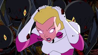 Saturn Girl  All Powers amp Fights Scenes  Legion Of Super Heroes [upl. by Nipsirc]