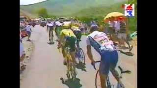 Tour de France 96 ArgelésGazost jusquà Pampelune17ième étape12 [upl. by Humfrey346]