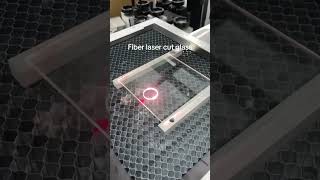 Fiber laser cut glass fiber laser lasercutting glass [upl. by Eisor938]