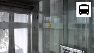 Yau Tong MTR Station Hong Kong  Hitachi HGP Traction Elevator 港鐵油塘站 日立升降機 [upl. by Batty]