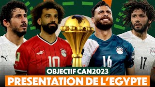 PRESENTATION DES PHARAONS DEGYPTE 🇪🇬  OBJECTIF CAN 2023 🏆 [upl. by Korten]