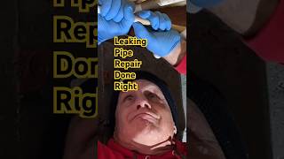 Leaking Water Pipe RepairTappPlumbingshorts plumberslife plumbingproblems [upl. by Ras]