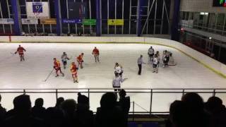 Hocket sur glace  Championnat de France 3ème division  Orléans vs Dammarie [upl. by Raynata11]