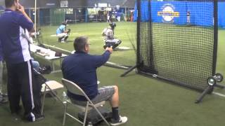 College Showcase  Pitchers amp Catchers [upl. by Bucella]