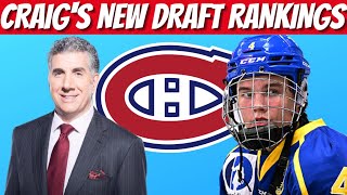 Craig Buttons ODD New Draft Rankings  NHL Draft Talk [upl. by Ecinnej298]