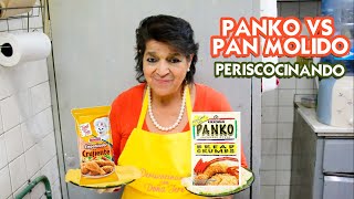 ¿Qué es mejor para empanizar Panko vs Pan Molido  Periscocinando [upl. by Noirret]