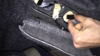 DIY brake light repair toyota solara [upl. by Tice]