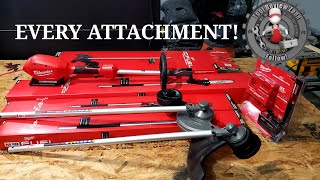 All new Milwaukee QUIKLOK multitool attachment system review WITH ALL ATTACHMENTS 282520ST [upl. by Alper]