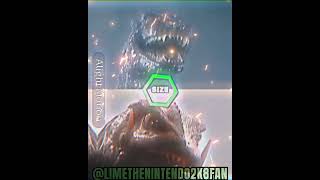 Godzilla Heisei vs Gamera Heisei [upl. by Nilhtac]