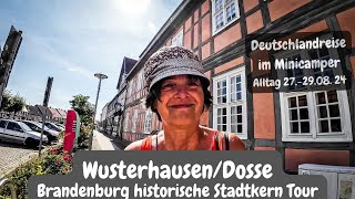 Vlog 209 WusterhausenDosse  Fachwerk amp Hanse  roadtrip Brandenburg  Stellplatz amp Camperlife [upl. by Lambrecht8]