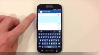 How to Send a Picture Message  Samsung Galaxy [upl. by Laszlo697]