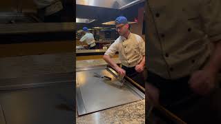 Hibachi chef trick [upl. by Cardon980]