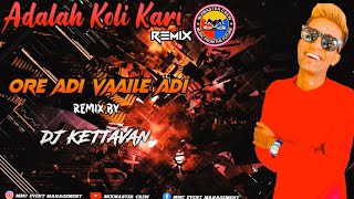 Dj Kettavan  Adalah Koli Kari Mix  Mixmaster Crew OreAdiVaaileAdi [upl. by Ycul]