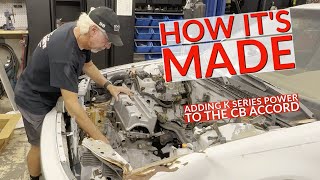 How to Design a K Series Swap Mount Kit Its for the CB Accord K20 or K24 [upl. by Llehcsreh429]