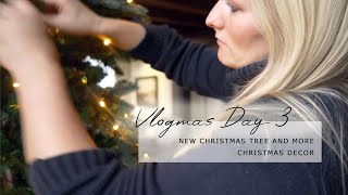 A new tree and more Christmassy things  Vlogmas Day 03 [upl. by Chiang123]