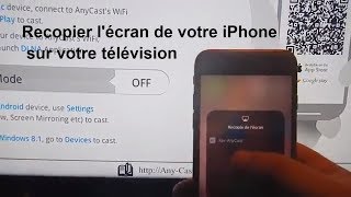 Recopier lécran de son iPhone sur sa télévision [upl. by Pasadis]