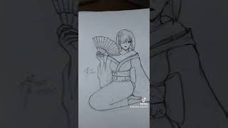 Fiona Frost GeishaOiraninspired FanArt Sketch Ver [upl. by Anneuq]