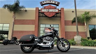 2018 Sport Glide HarleyDavidson FLSB │First Ride and Review [upl. by Annaear]