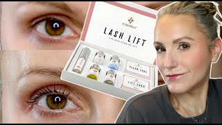 HOW TO DO A LASH LIFT SAFELY AT HOME  ICONSIGN LASH LIFT DEMO [upl. by Picardi]