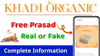 Khadi Organic Ram Mandir Prasad  Khadi Organic Prasad Real or Fake  Khadi Organic Prasad Review [upl. by Toiboid]