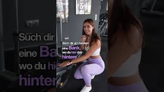 Rutschst du manchmal bei deinen Bulgarian Split Squats ab 🤔❌ [upl. by Bill]