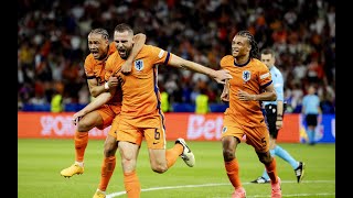 EURO 2024 SEMIFINAL  The Netherlands vs England [upl. by Suirtimed617]