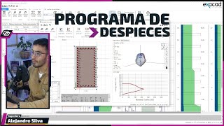 Programa de despieces de concreto reforzado  Exacad [upl. by Cormier]